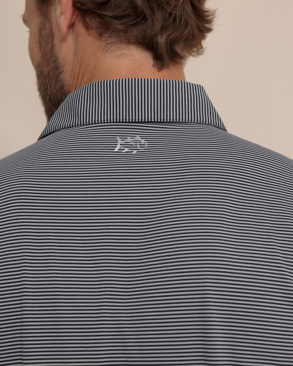 brrr°®-eeze Meadowbrook Stripe Polo - Steel